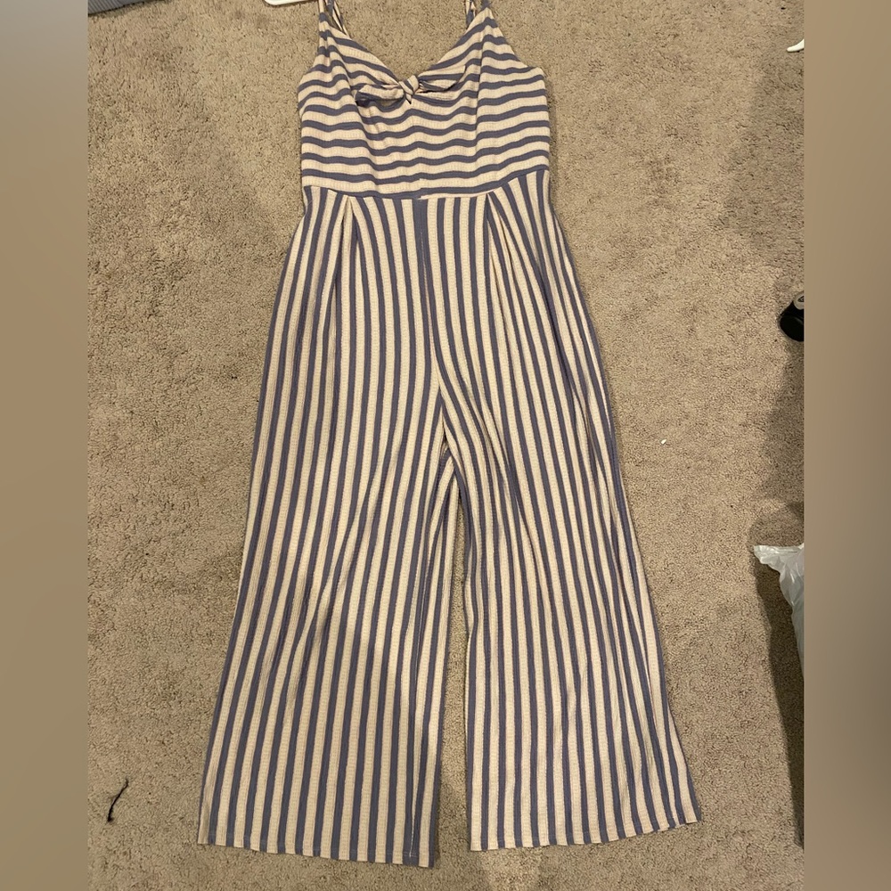 Purple and pink jumpsuit